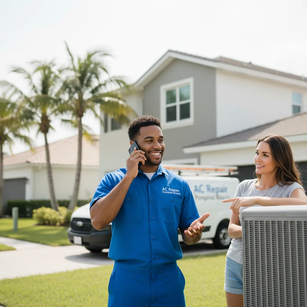 AC Repair Pompano Beach customer support in Mineral Springs